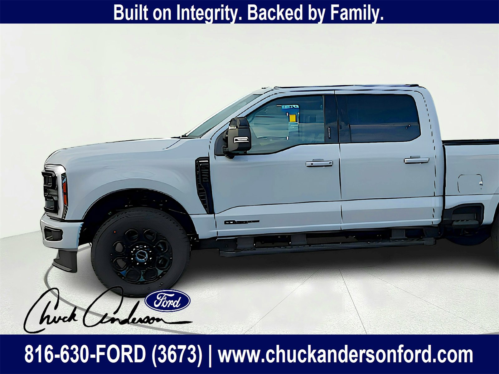 New 2026 Ford F250 Lariat w/ Black Appearance Package image 3