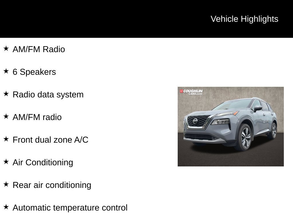 Used 2021 Nissan Rogue SL AWD/4WD image 2