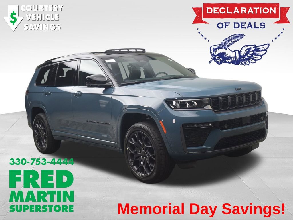 New 2026 Jeep Grand Cherokee L Summit