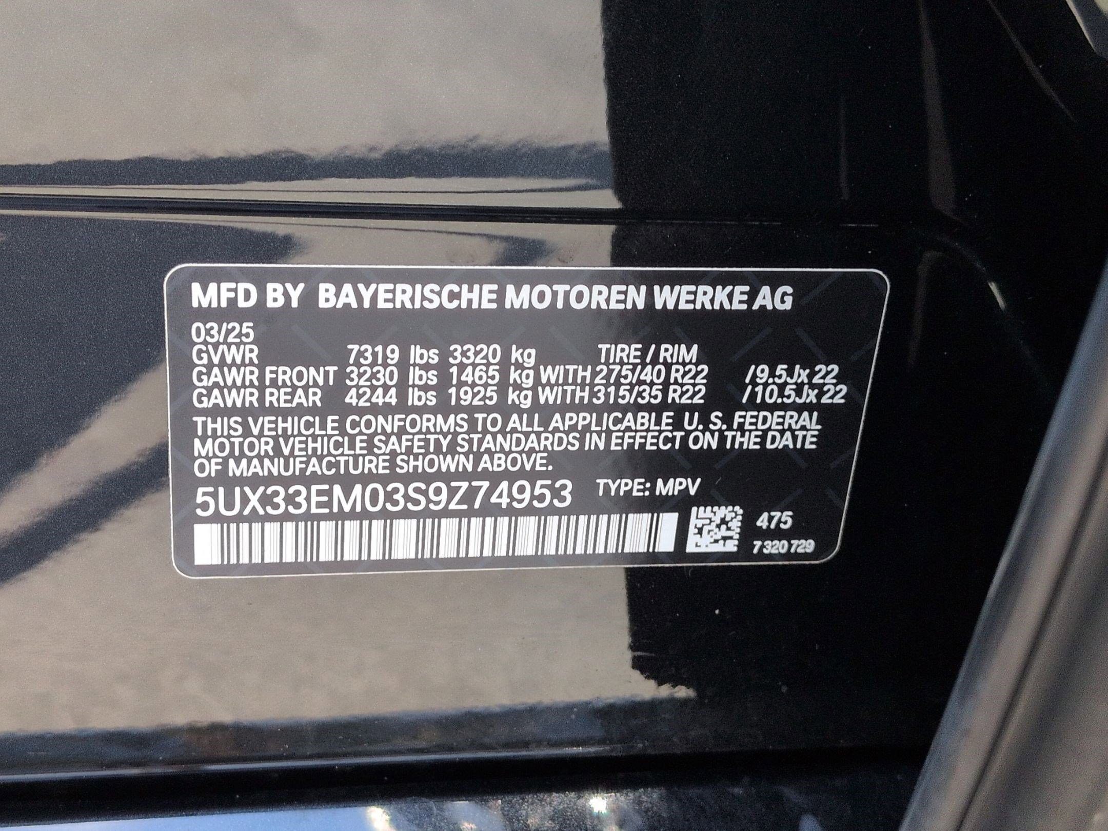 Used 2025 BMW X7 M60i AWD/4WD image 36