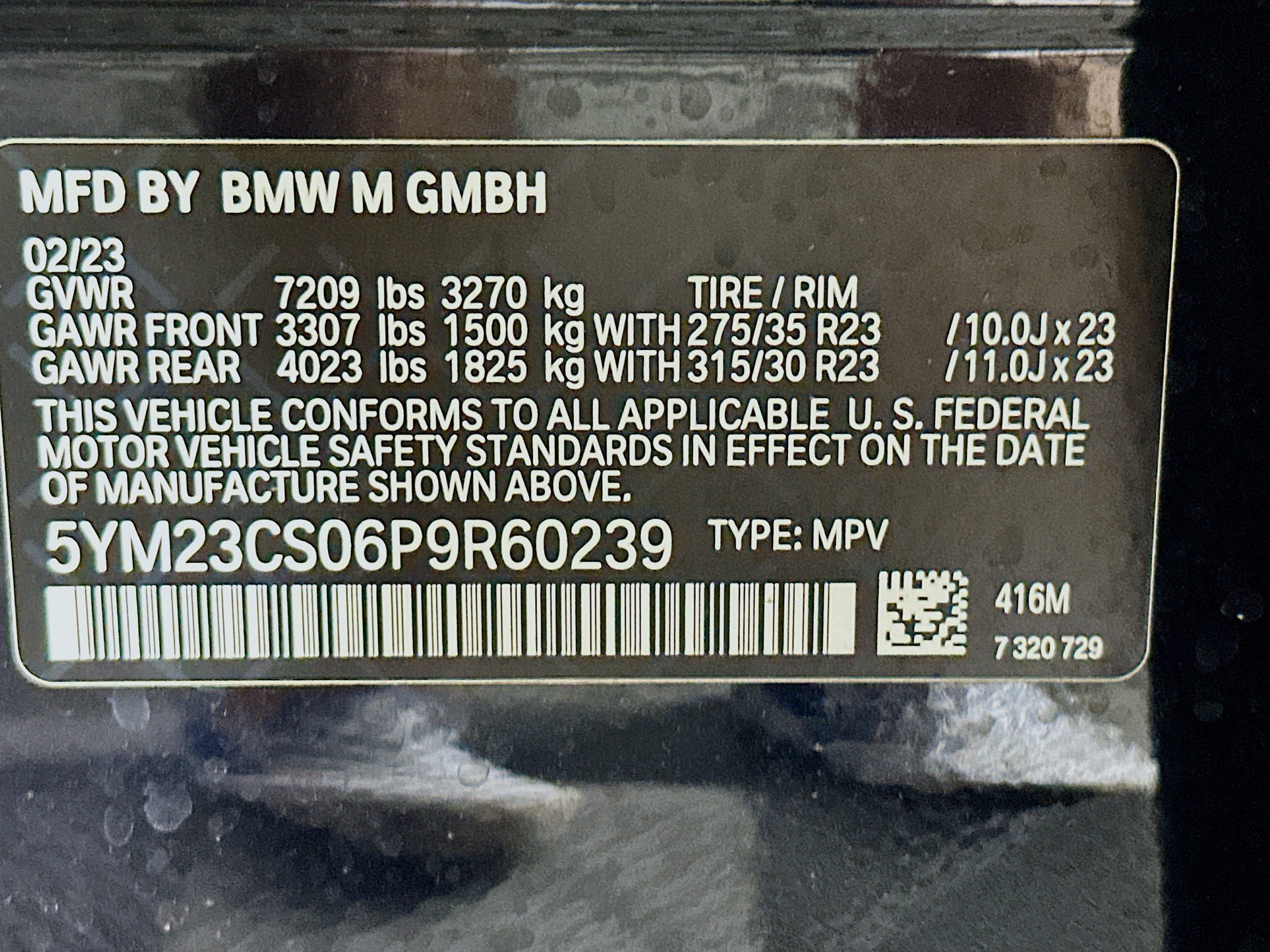 Used 2023 BMW XM AWD/4WD image 37