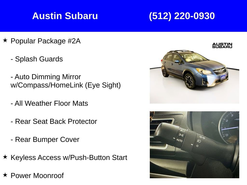 Used 2016 Subaru Crosstrek 2.0i Limited image 16