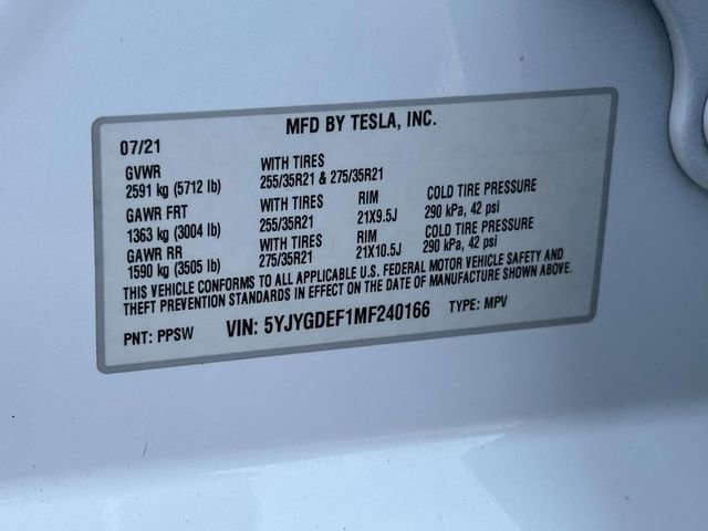 Used 2021 Tesla Model Y Performance image 27