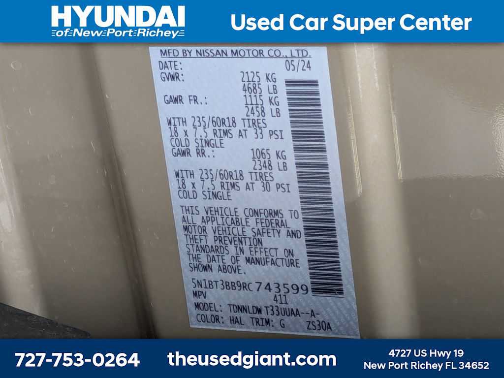 Used 2024 Nissan Rogue SV w/ SV Premium Package AWD/4WD image 41