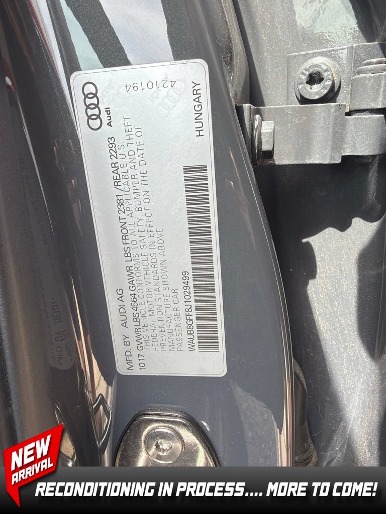 Used 2018 Audi A3 2.0T Premium w/ Convenience Package