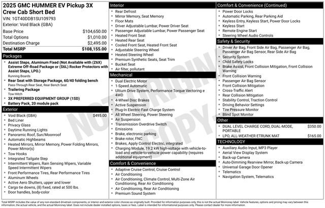 New 2025 GMC Hummer EV 3X image 26