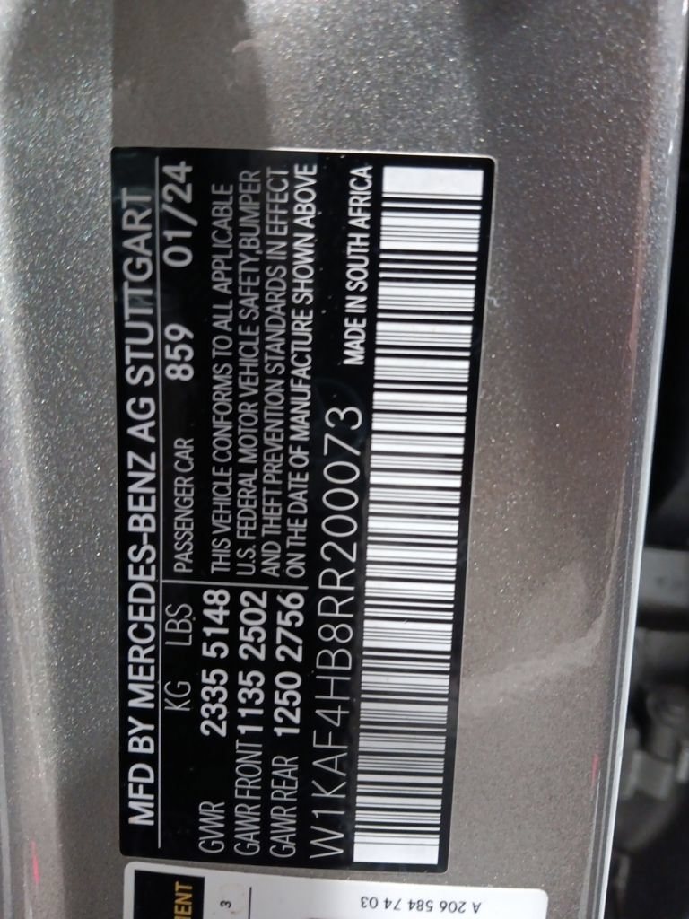 Used 2024 Mercedes-Benz C 300 4MATIC Sedan image 3