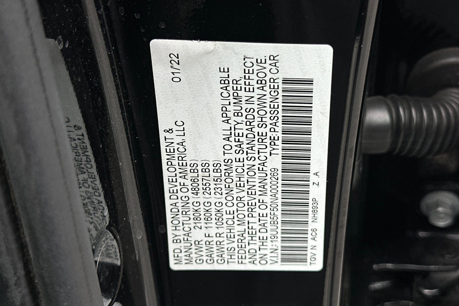Used 2022 Acura TLX w/ A-SPEC Pkg FWD image 23