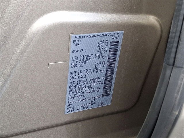 Used 2022 INFINITI QX60 Autograph w/ Cargo Package image 18