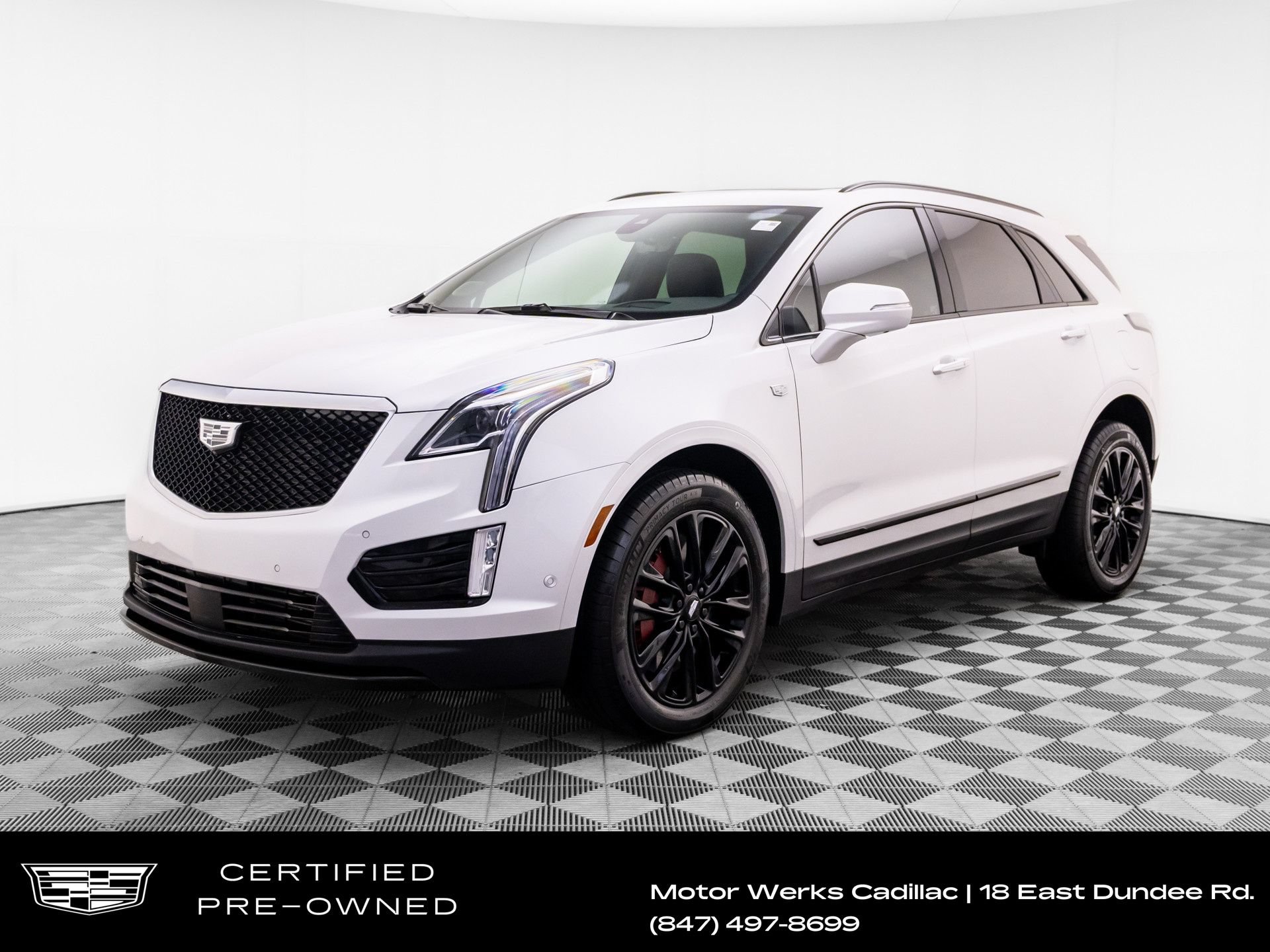 Certified 2026 Cadillac XT5 Sportv w/ LPO, Onyx Lite Package