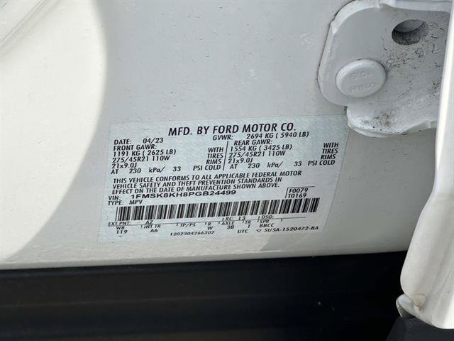 Used 2023 Ford Explorer ST-Line w/ Class IV Trailer Tow Package AWD/4WD image 14