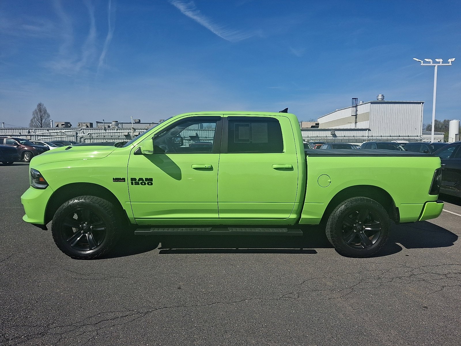 Used 2017 RAM 1500 Sport w/ Sublime Green Sport Package image 8
