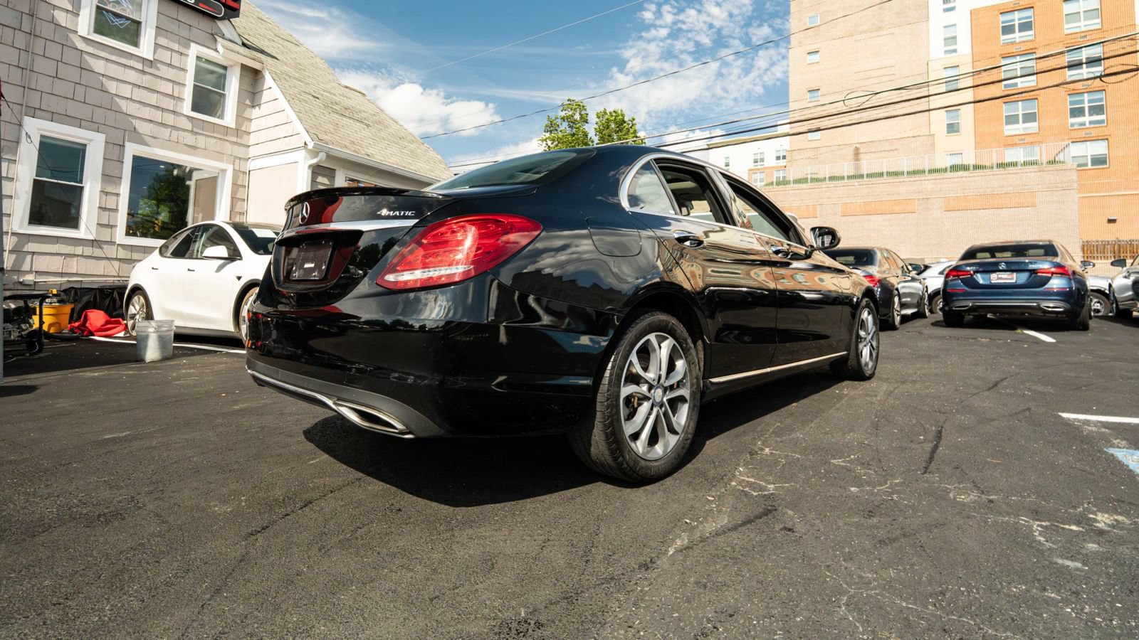 Used 2016 Mercedes-Benz C 300 4MATIC Sedan w/ Multimedia Package image 3
