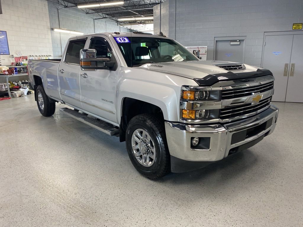 Used 2019 Chevrolet Silverado 3500 LTZ w/ Duramax Plus Package AWD/4WD image 1