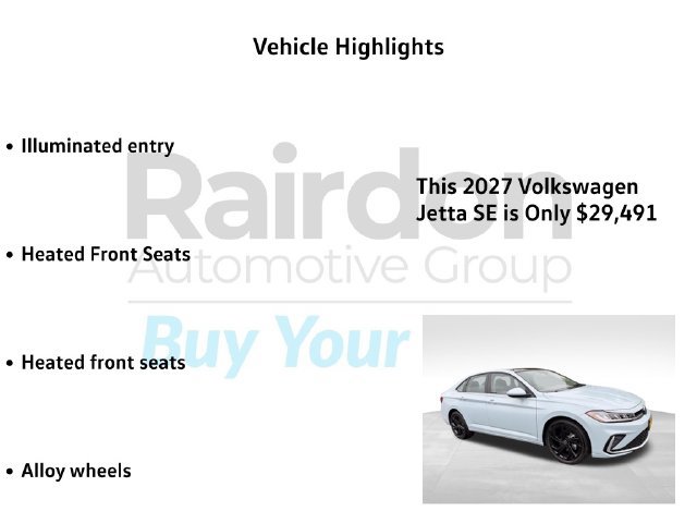 New 2027 Volkswagen Jetta SE FWD image 10