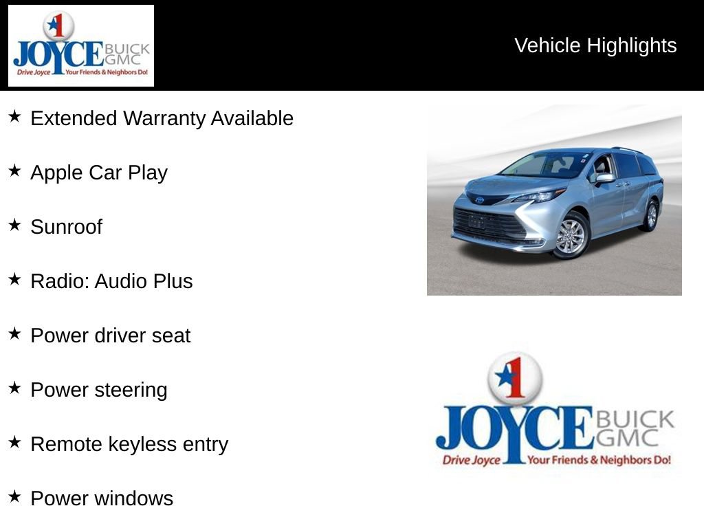 Used 2024 Toyota Sienna XLE FWD image 25