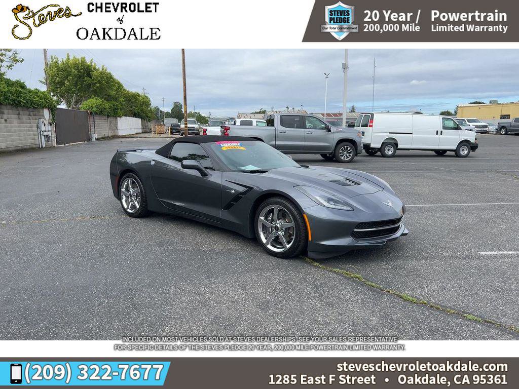 Used 2014 Chevrolet Corvette Stingray Convertible w/ 2LT Preferred Equipment Group RWD image 2