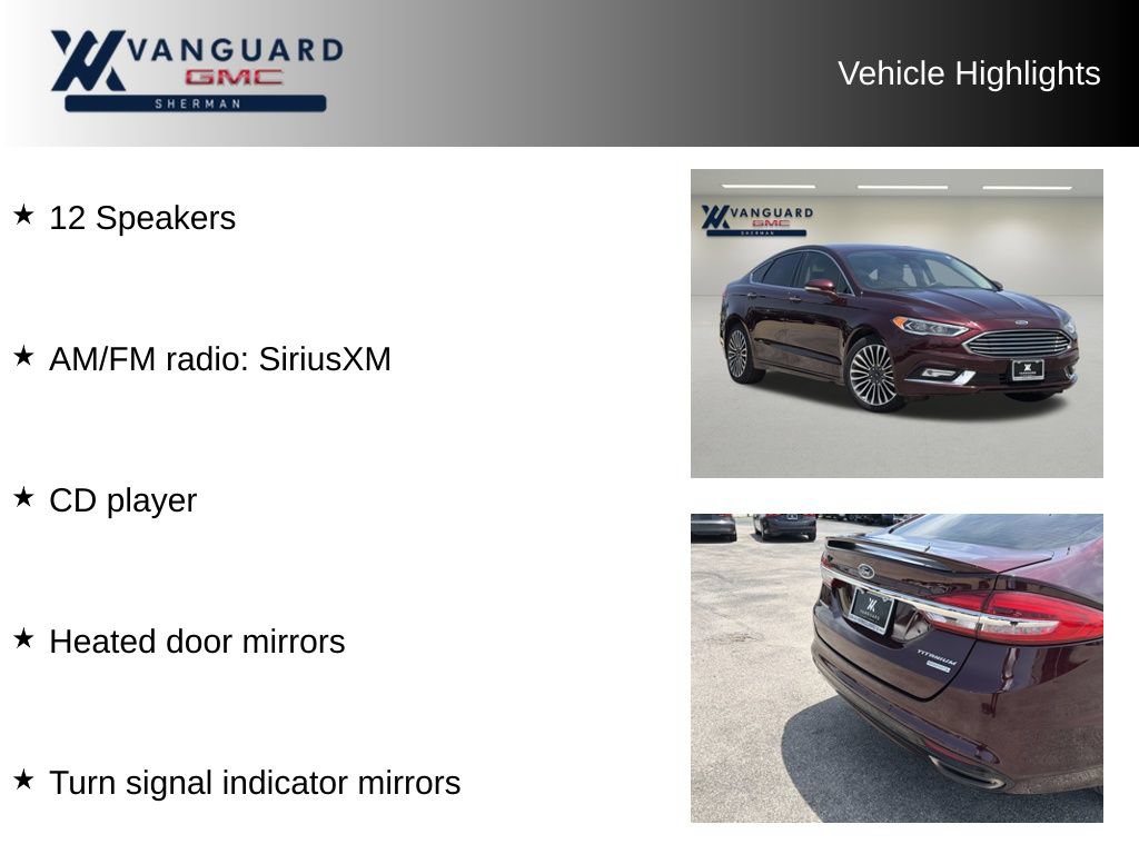 Used 2018 Ford Fusion Titanium FWD image 11