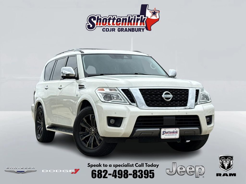 Used 2020 Nissan Armada Platinum w/ Captain's Chairs Package