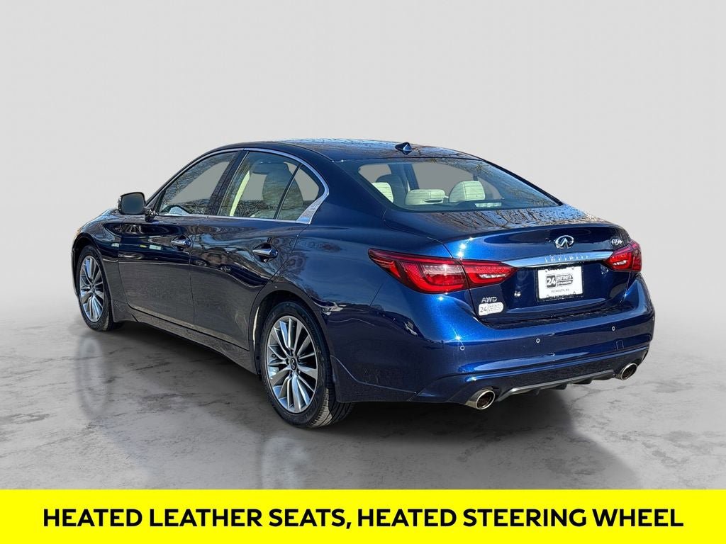 Certified 2023 INFINITI Q50 Luxe w/ Cargo Package AWD/4WD image 3