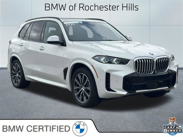 Certified 2025 BMW X5 xDrive40i AWD/4WD image 1