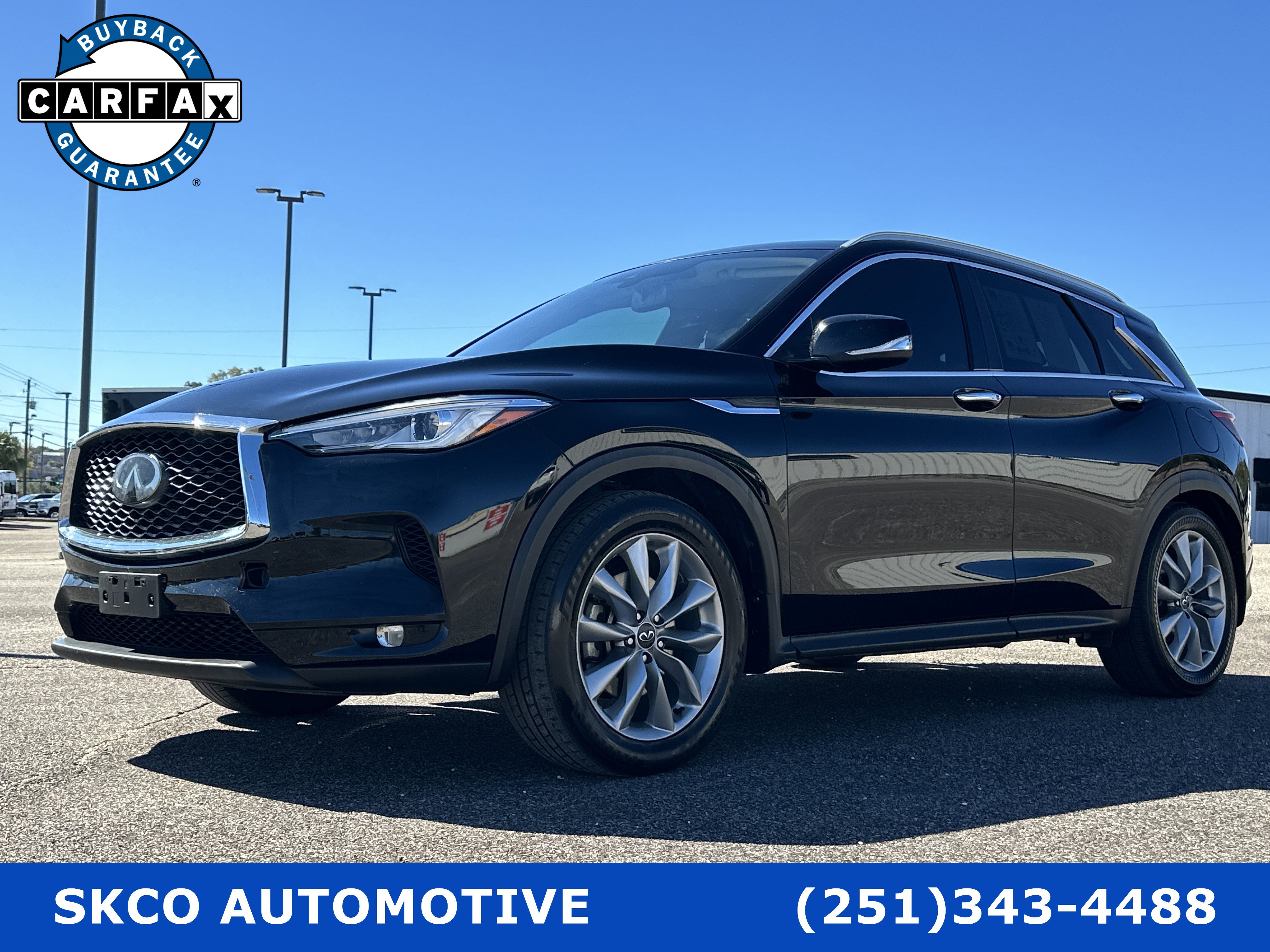 Used 2020 INFINITI QX50 Luxe w/ Navigation Package