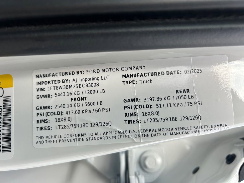 Used 2025 Ford F350 Platinum w/ Tremor Off-Road Package image 27