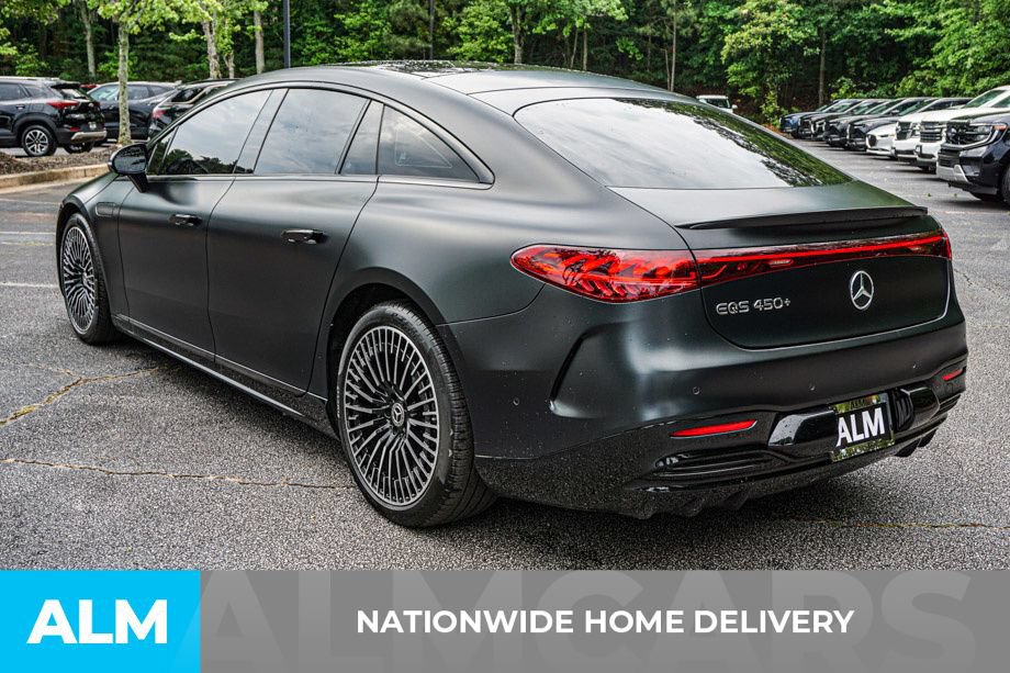 Used 2024 Mercedes-Benz EQS 450+ Sedan w/ AMG Line Exterior Package image 4