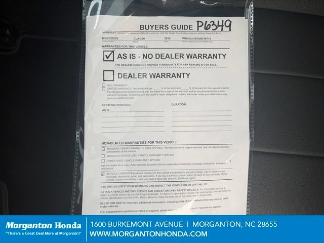 Used 2025 Mercedes-Benz CLA 250 4MATIC image 30
