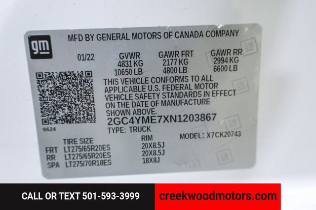 Used 2022 Chevrolet Silverado 2500 Custom w/ Custom Value Package image 60