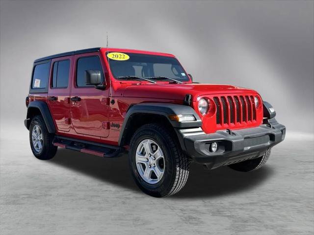 Certified 2022 Jeep Wrangler Unlimited Sport AWD/4WD image 3