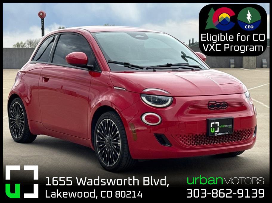 Used 2024 FIAT 500 e (RED)
