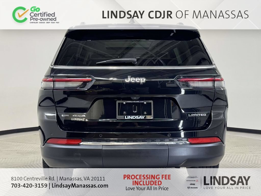 Certified 2021 Jeep Grand Cherokee L Limited AWD/4WD image 8