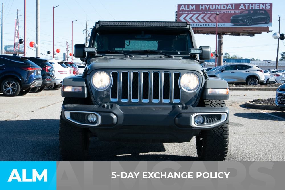 Used 2021 Jeep Wrangler Unlimited Sahara w/ Uconnect 4C Nav & Sound Group image 3