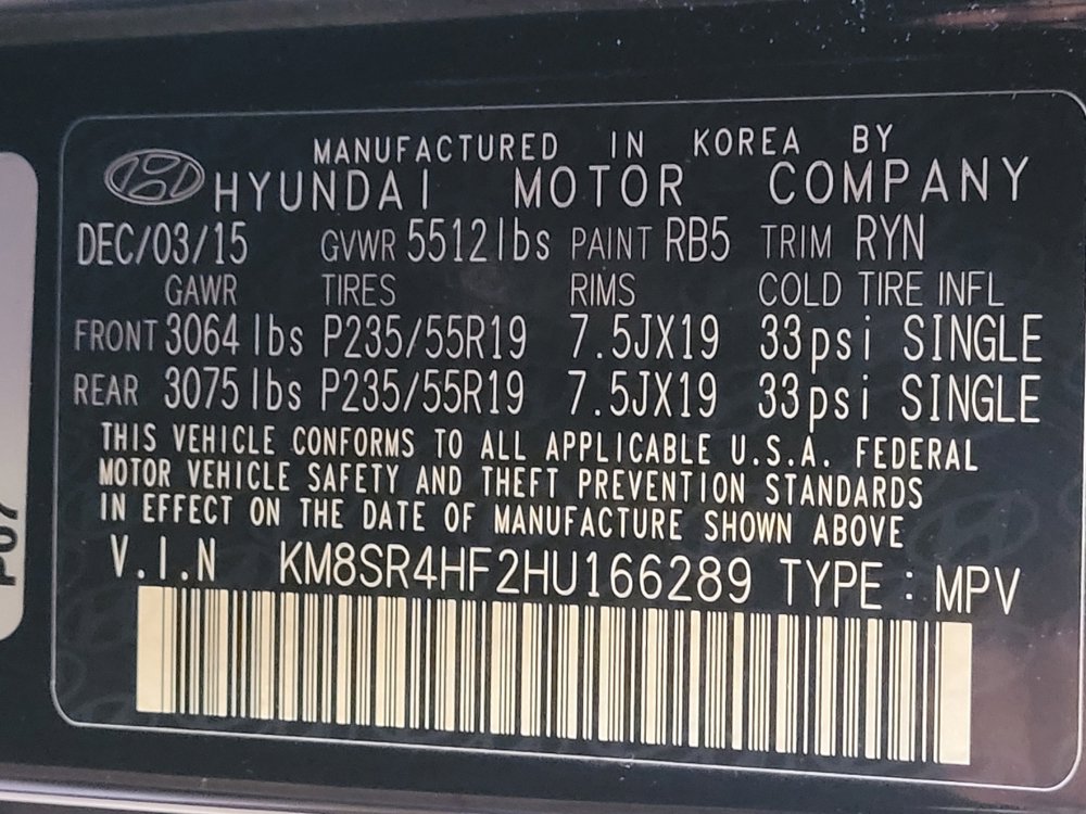 Used 2017 Hyundai Santa Fe Limited FWD image 33