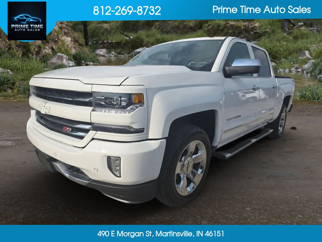 Used 2017 Chevrolet Silverado 1500 LTZ Z71 w/ LTZ Plus Package AWD/4WD image 1
