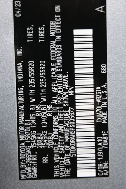 Used 2023 Toyota Highlander Platinum FWD image 7