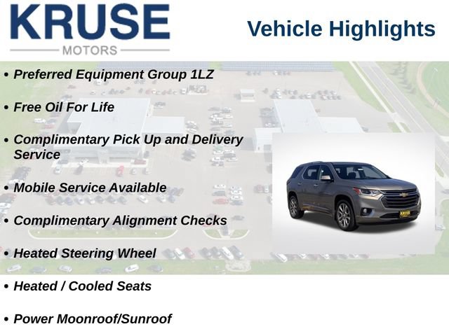 Used 2019 Chevrolet Traverse Premier w/ LPO, Floor Liner Package AWD/4WD image 10