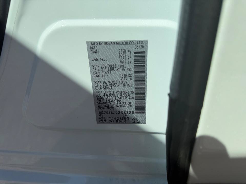 New 2026 Nissan Pathfinder Rock Creek AWD/4WD image 35