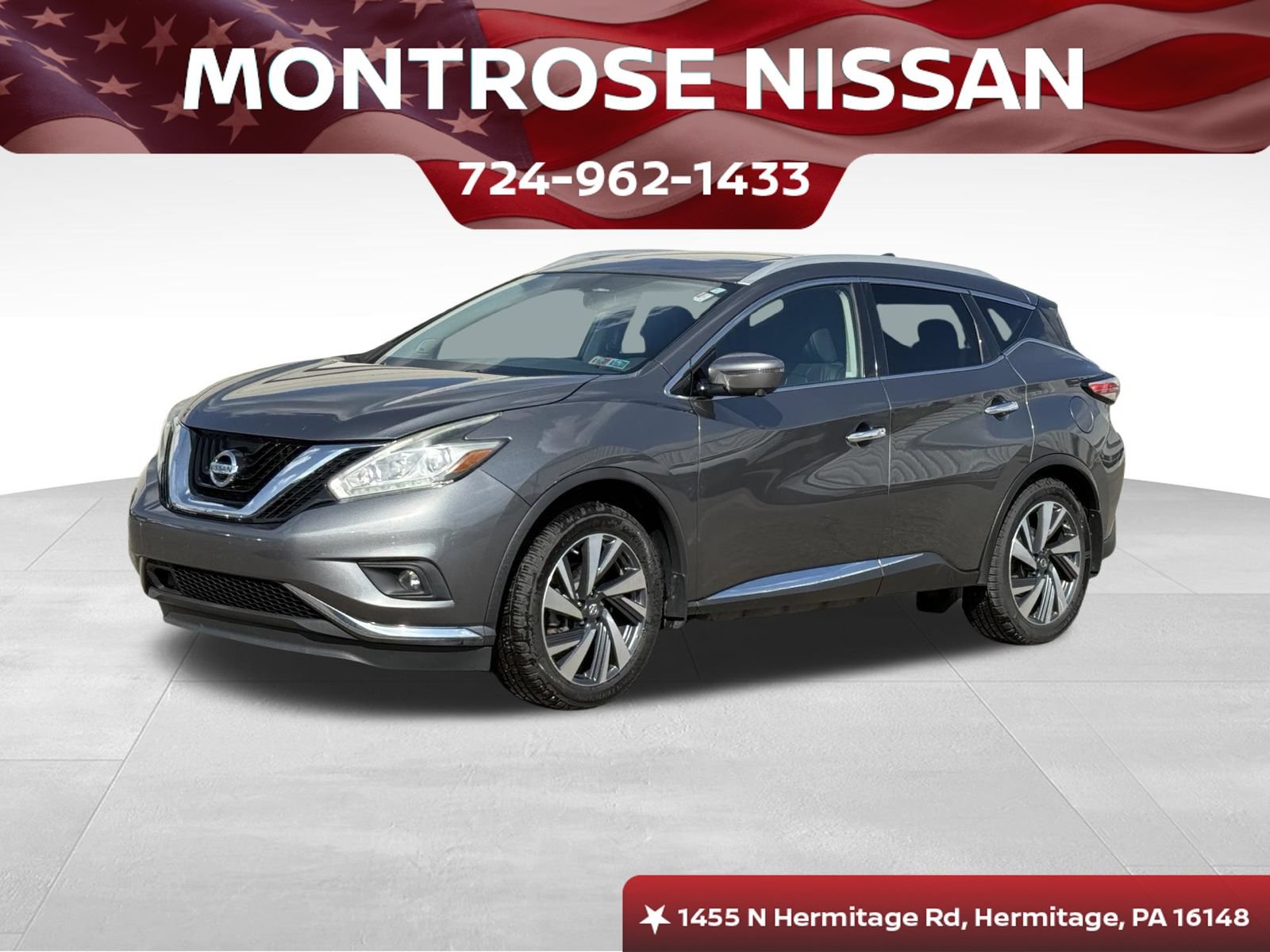 Used 2018 Nissan Murano Platinum w/ Cargo Package