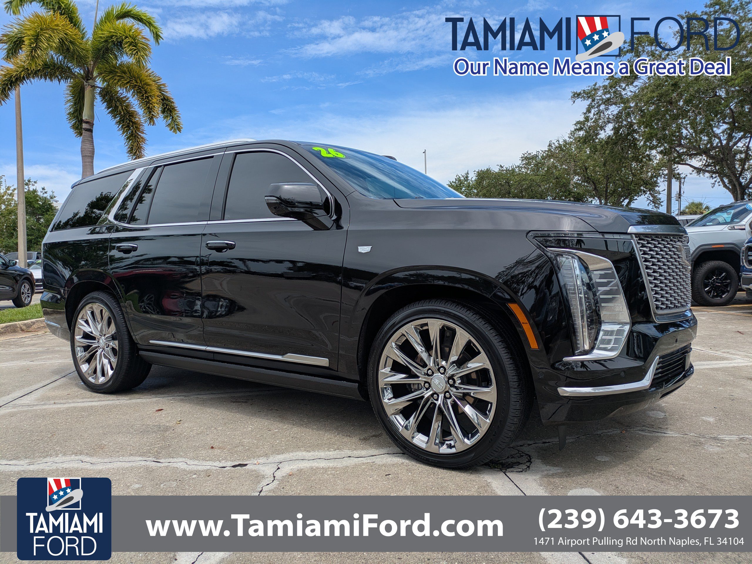 Used 2026 Cadillac Escalade Platinum Luxury w/ LPO, Radiant Package AWD/4WD image 1