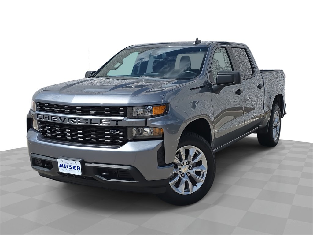 Used 2021 Chevrolet Silverado 1500 Custom w/ LPO, Dark Essentials Package