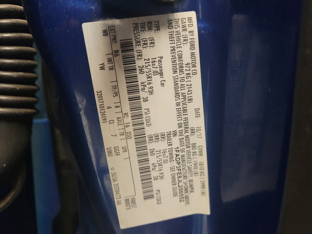 Used 2018 Ford Focus SE w/ Cold Weather Package FWD image 33