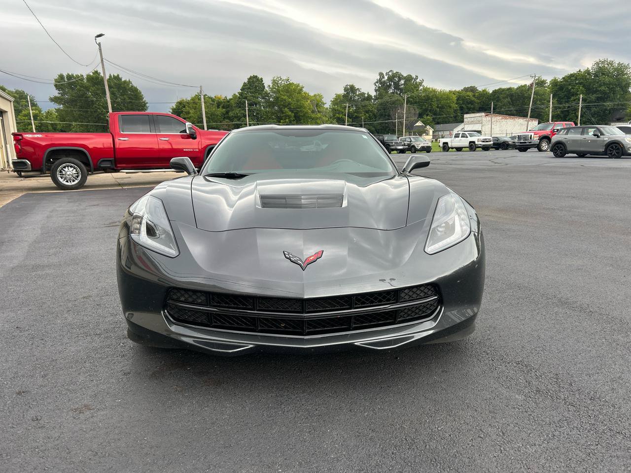 Used 2017 Chevrolet Corvette Stingray Coupe w/ Carbon Flash Badge Package RWD image 2