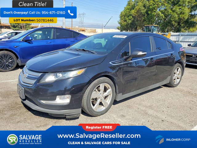 Used 2014 Chevrolet Volt Premium w/ Premium Trim Package FWD image 1
