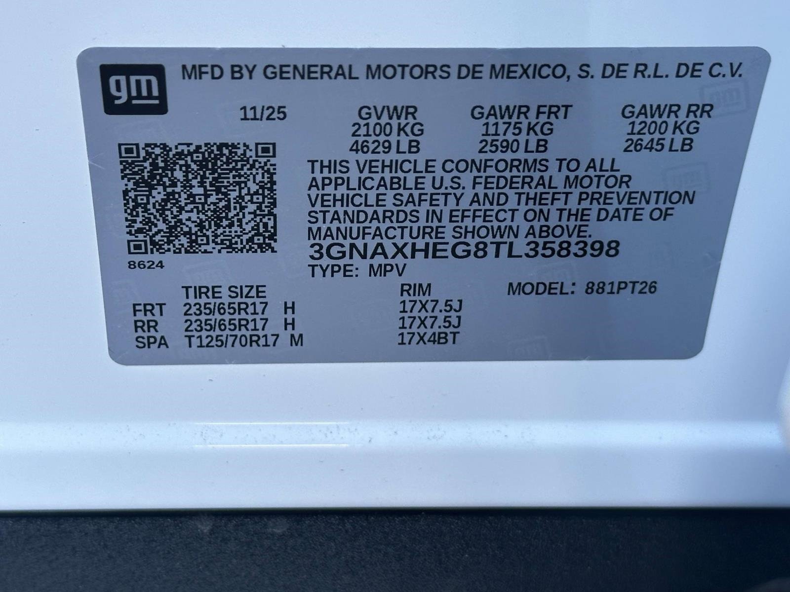 New 2026 Chevrolet Equinox LT image 28