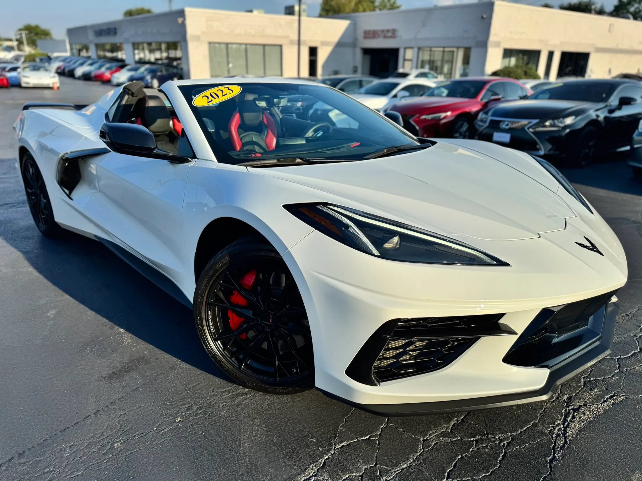 Used 2023 Chevrolet Corvette Stingray Premium Conv w/ Z51 Performance Package RWD image 7