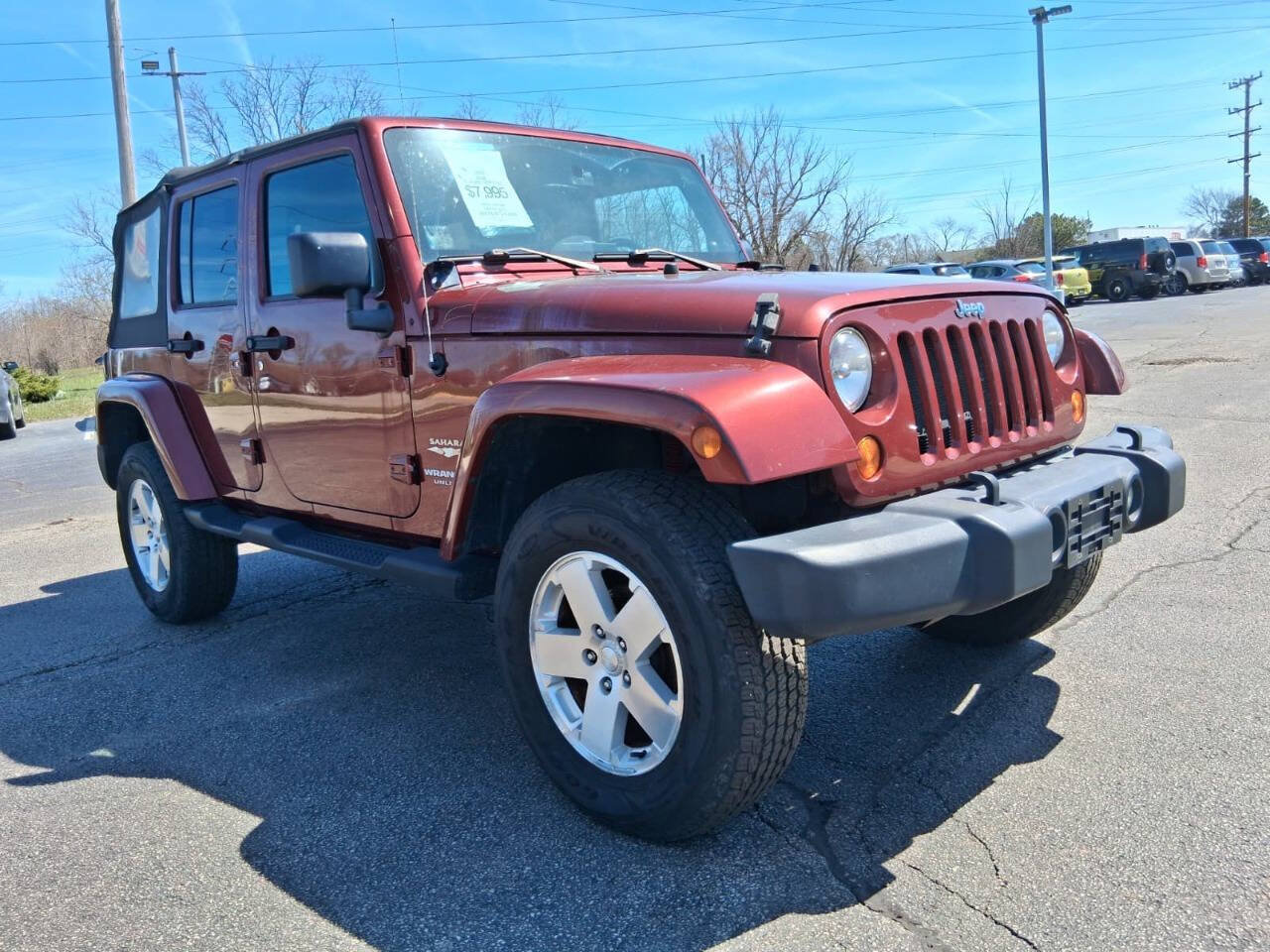 Used 2008 Jeep Wrangler Unlimited Sahara AWD/4WD image 2