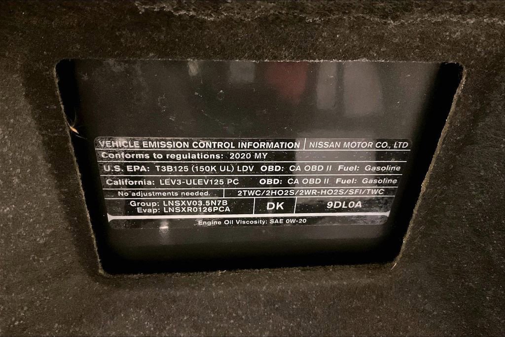 Used 2020 Nissan Maxima 3.5 SL w/ Floor Mat Group FWD image 31