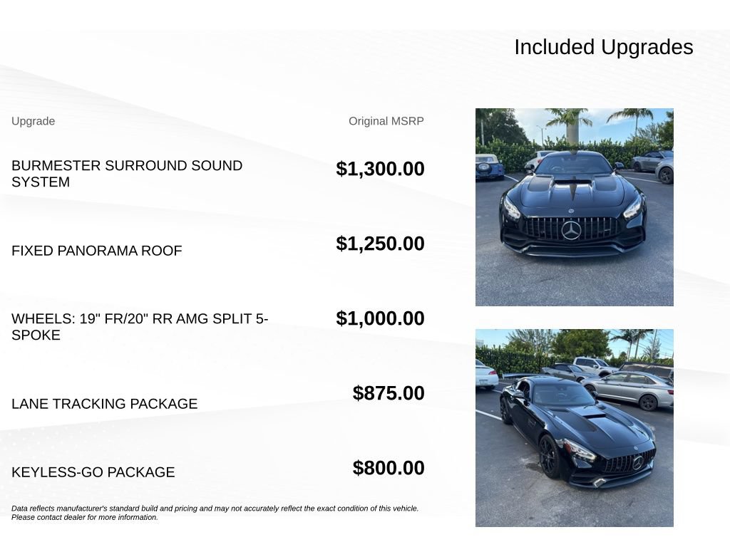 Used 2020 Mercedes-Benz AMG GT Coupe w/ Lane Tracking Package image 18